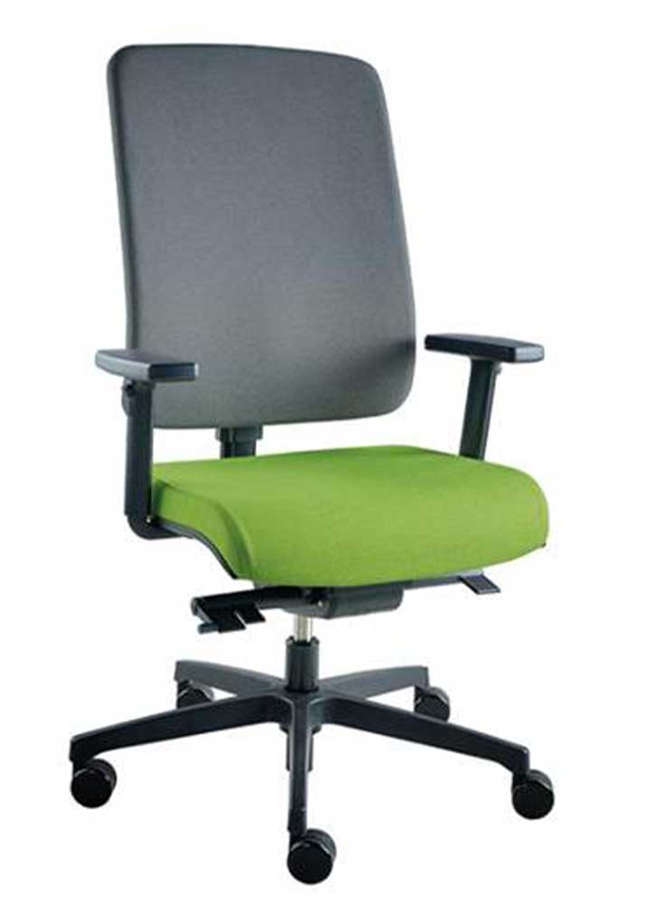 pictures of office chairs and desks in an office setting