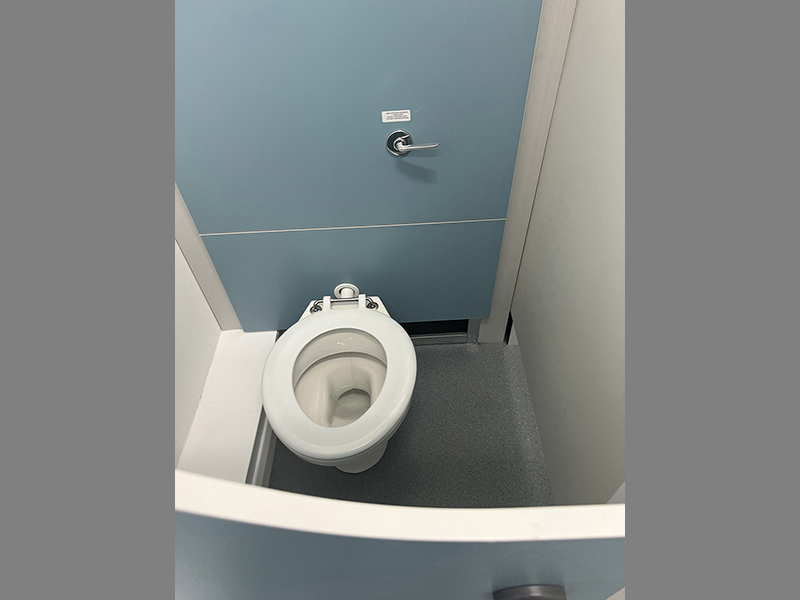 New toilet block